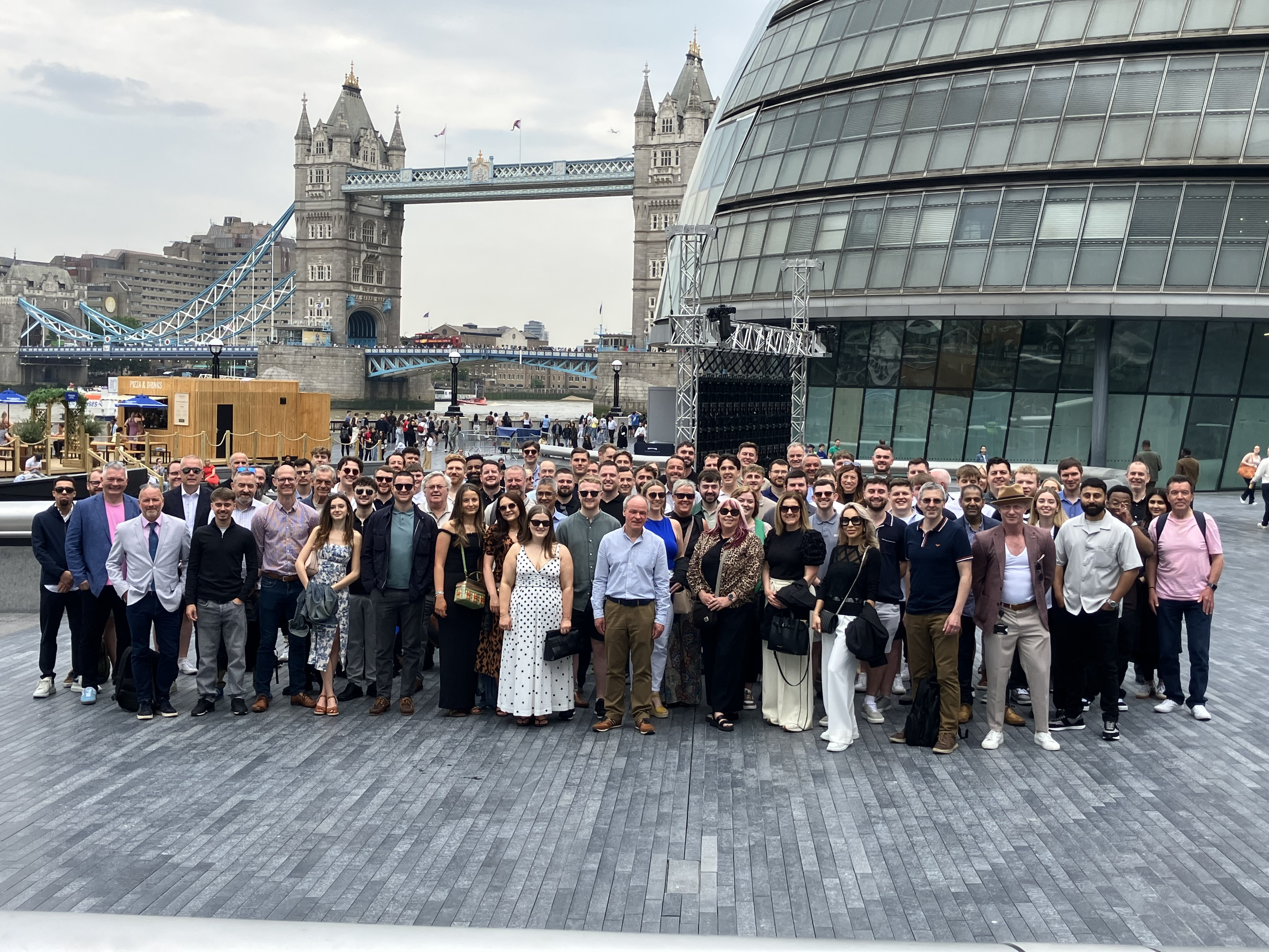 Monaghans, Sheffield, London, Manchester, Leeds offices. Thames River Boat Trip